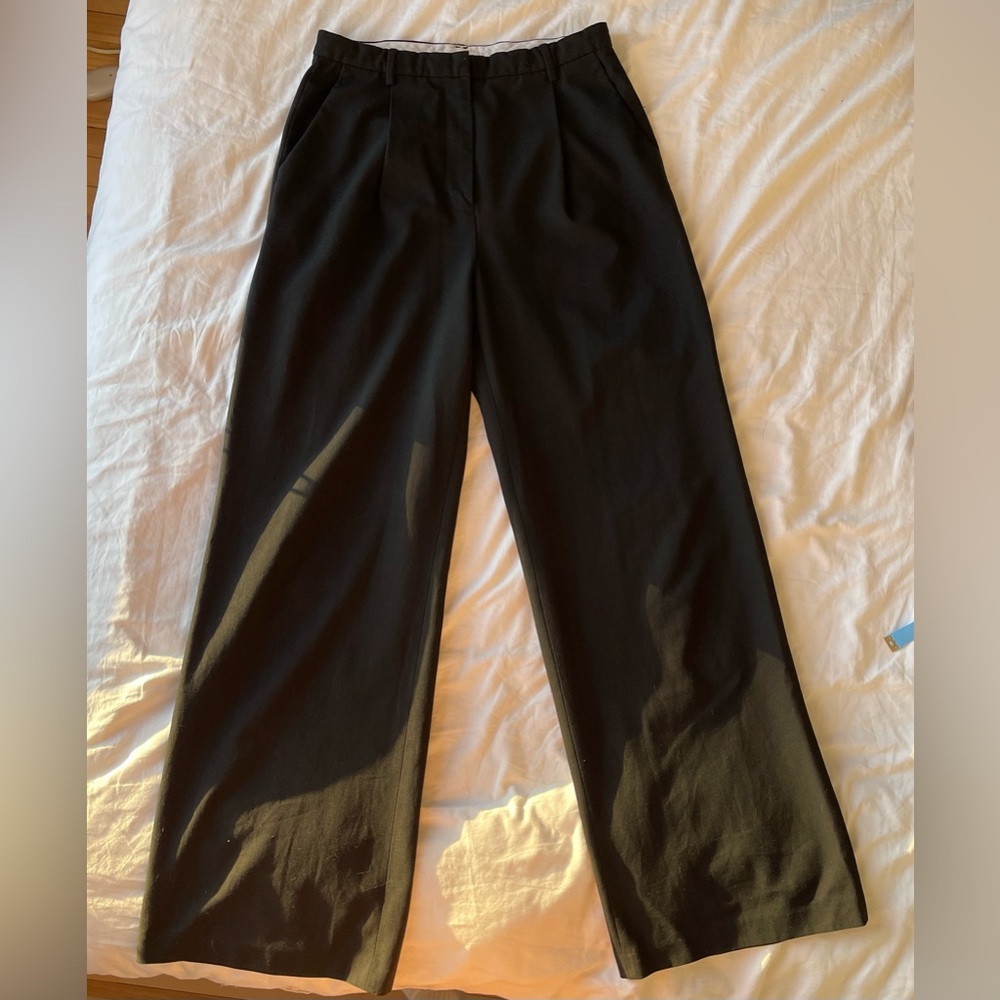Wilfred Black Tailored Pants – Size 8 | Aritzia